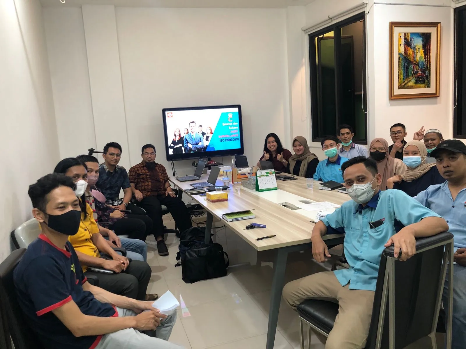 Aktivitas audit dan konsultasi ISO oleh tim ALFA SOLUSINDO SISTEM